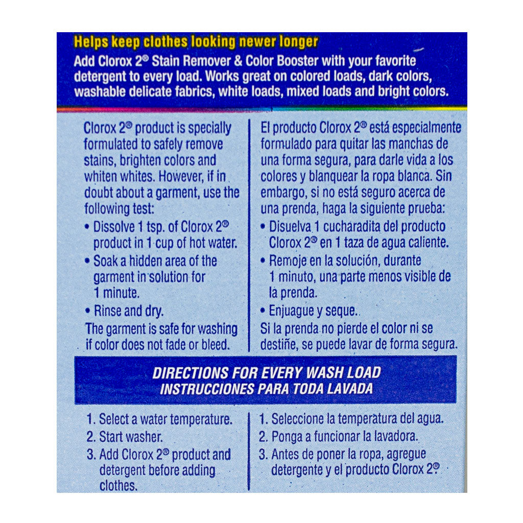 Clorox 2 Bleach - 2 oz. wellness vending machine university campuses