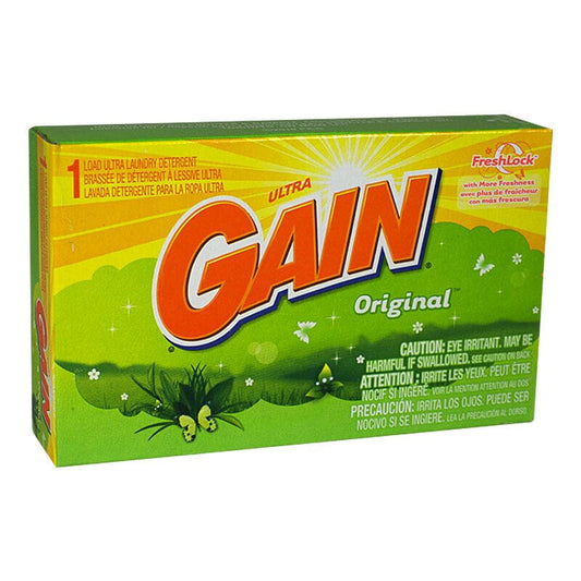Gain Powder Laundry Detergent - 1.3 oz. wellness vending machine