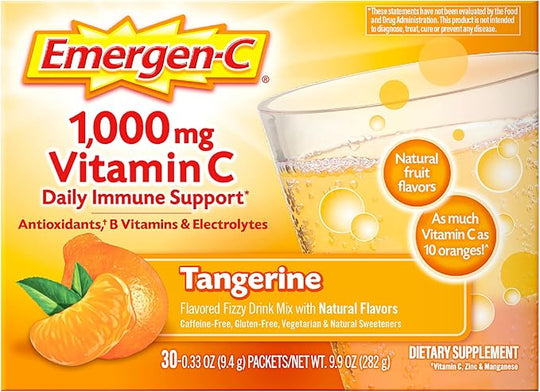 EMERGEN-C® Vitamin C Supplement Powder Tangerine Flavor