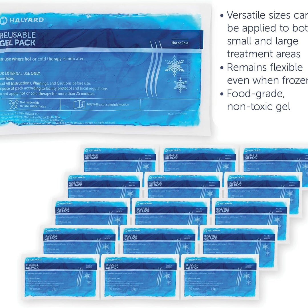 HALYARD Hot or Cold Cryotherapy Reusable Gel Packs – Small