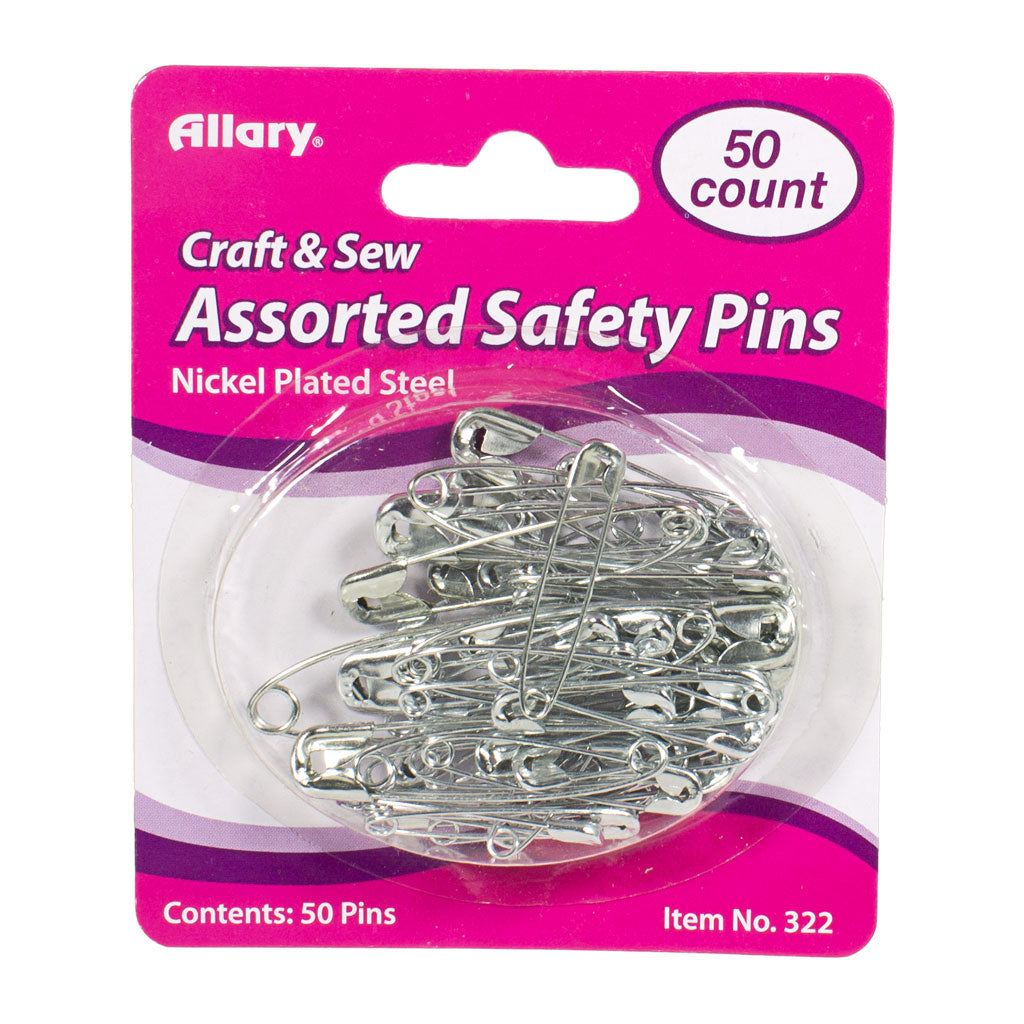Allary Safety Pins - 50ct wellness vending machine