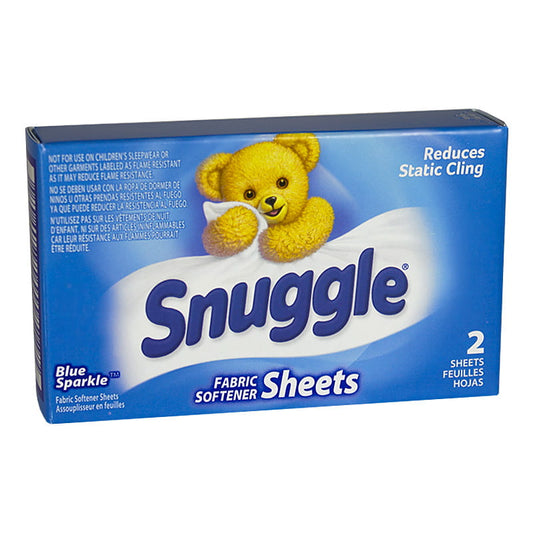 Snuggle Fabric Softener - Box of 2 Sheets wellness vending machine