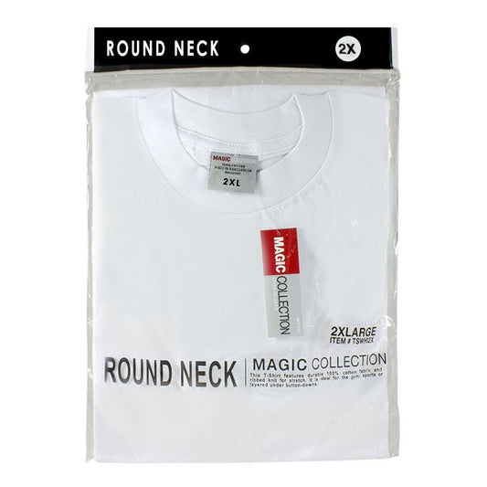 Men's White T-shirts -Size 2X - Pack of 1 wellness vending machine
