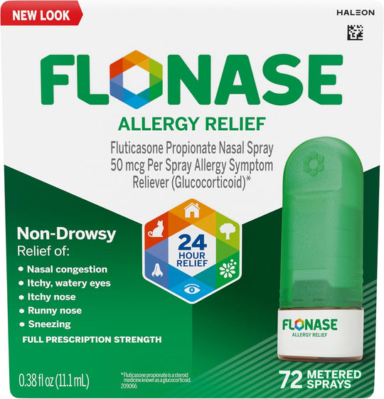 Flonase® Allergy Relief Nasal Spray 50mcg, 72 Metered Sprays