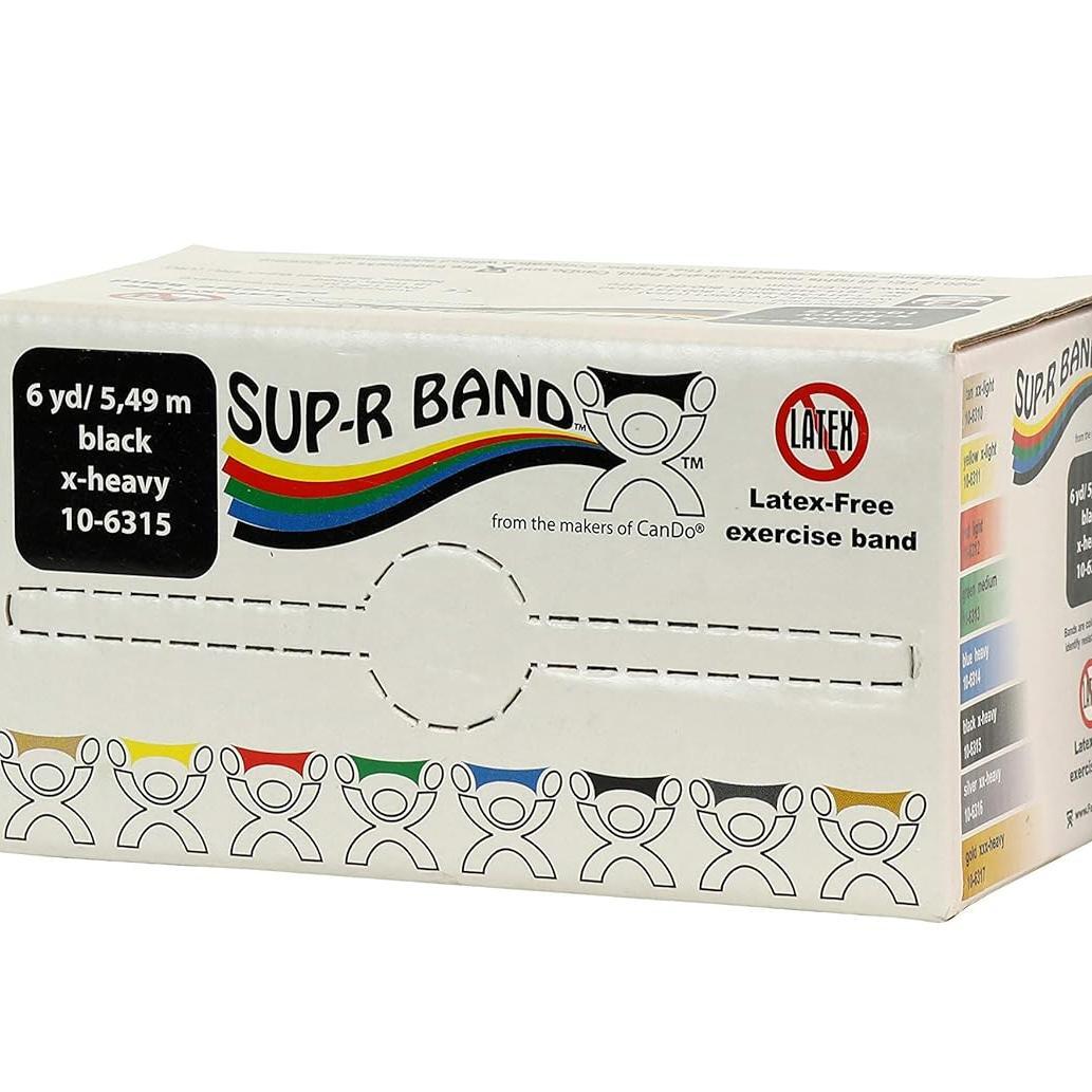 Mueller Sup-R Band™ Resistance Band – Latex-Free, Black