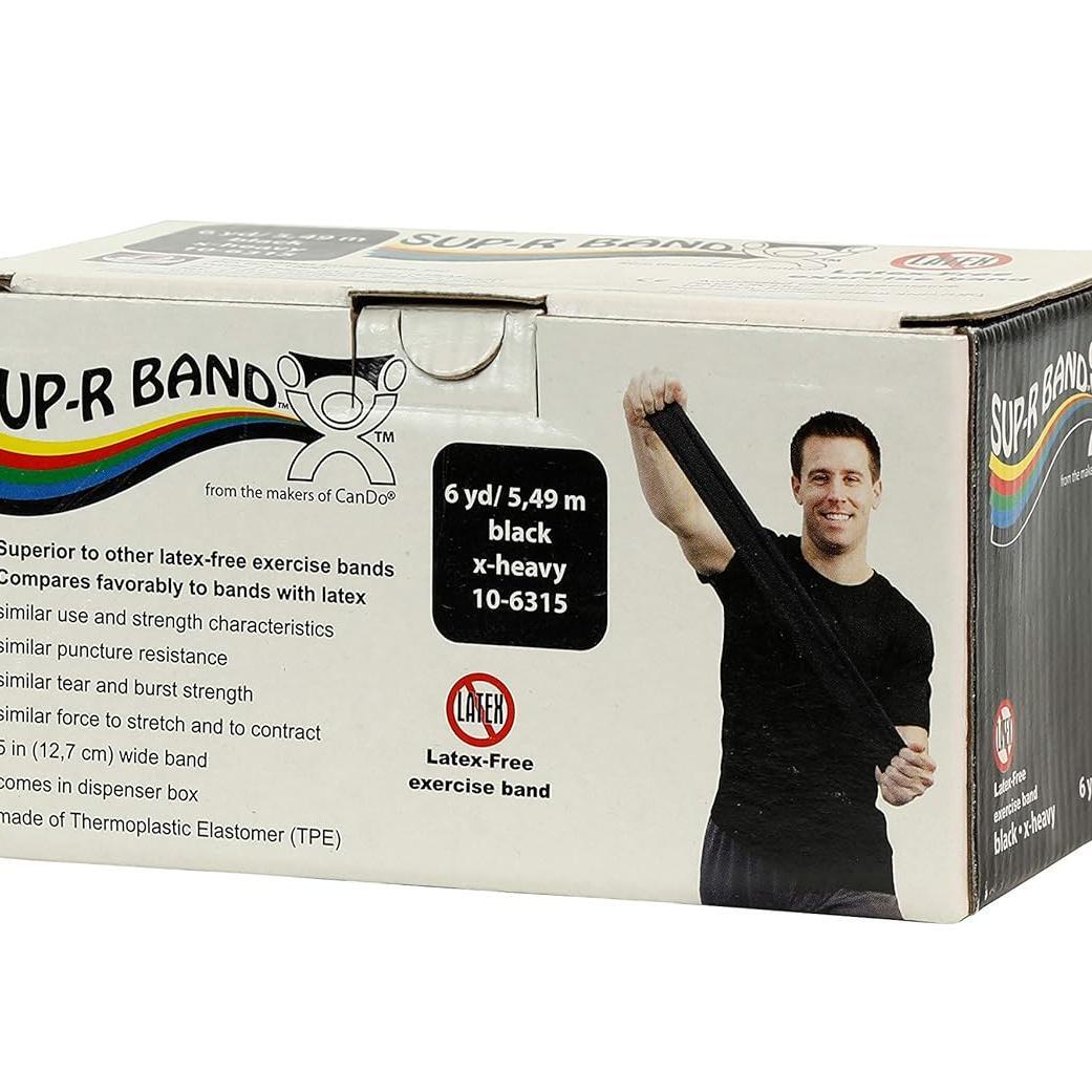 Mueller Sup-R Band™ Resistance Band – Latex-Free, Black