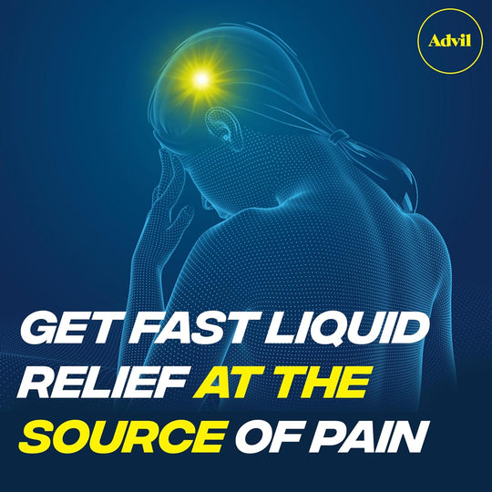 ADVIL® LIQUI-GELS – Fast-Acting Ibuprofen Pain Relief, 2-tablet packets