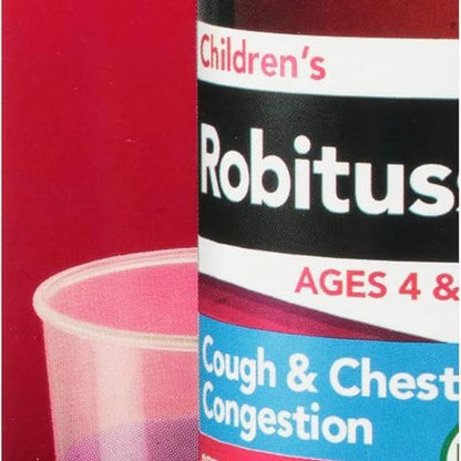 Robitussin® Children’s Cough + Chest Congestion DM, 4 fl oz Bottle
