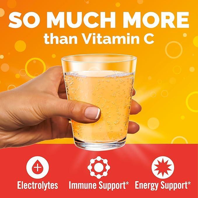 Emergen-C® Vitamin C Supplement Powder – Tangerine Flavor, Box of 360 Packets