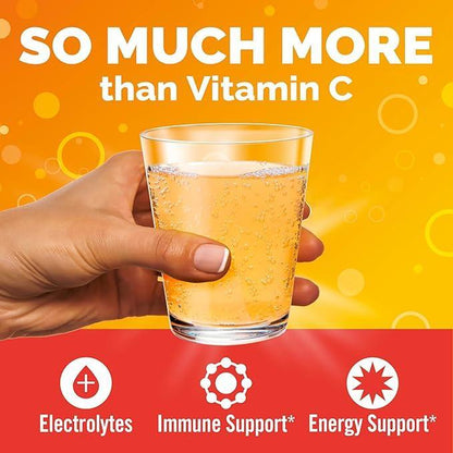 Emergen-C® Vitamin C Supplement Powder – Tangerine Flavor, Box of 360 Packets