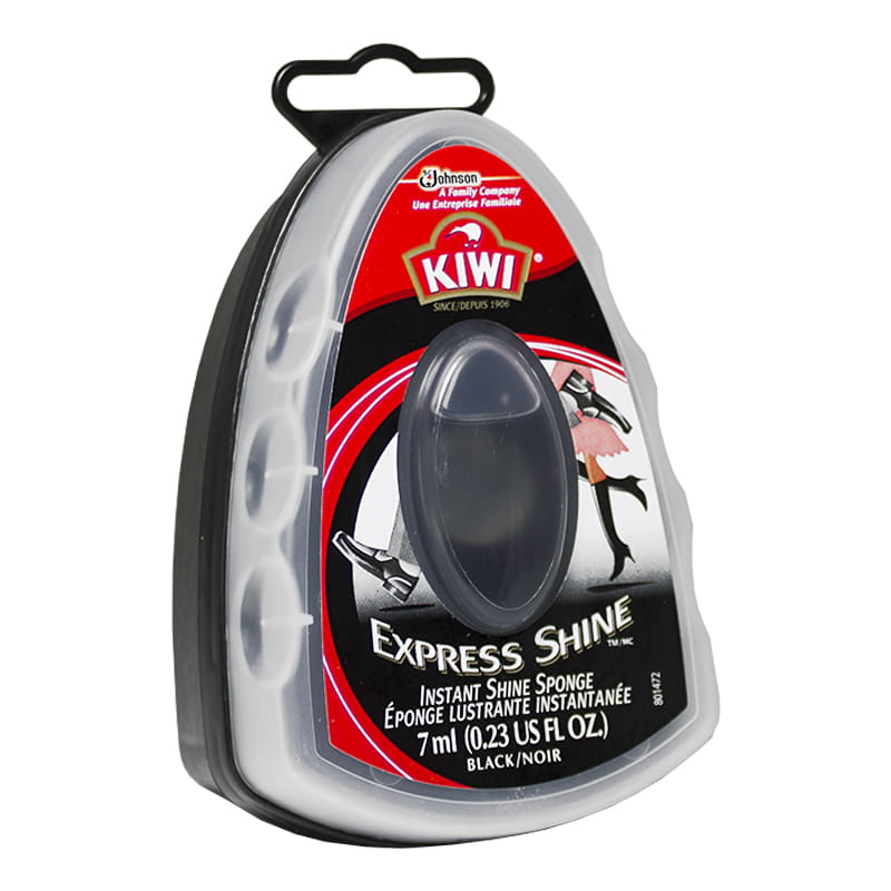 Kiwi Black Express Shoe Shine Sponge - 0.23 oz. wellness vending machine