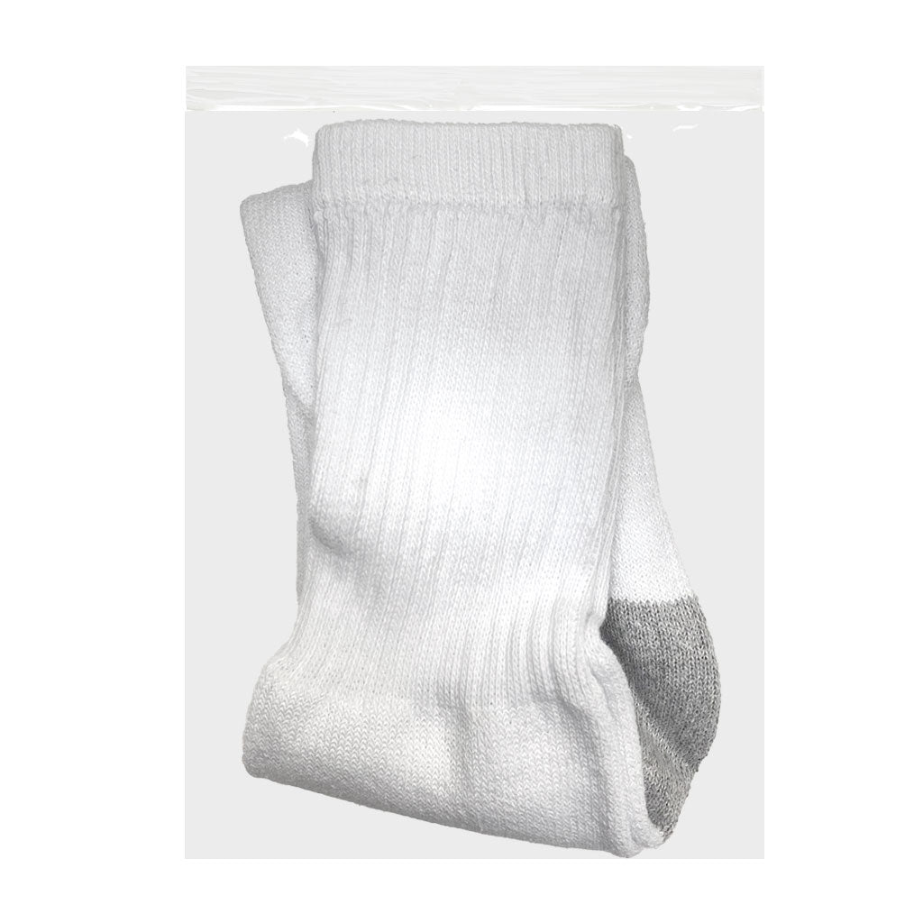 Men's Crew Sport Socks item #82438 - is 1 pair individually bagged and hangable. Item #82438-00 is a bulk bag of 12 pairs (not individually bagged or hangable) wellness vending machine