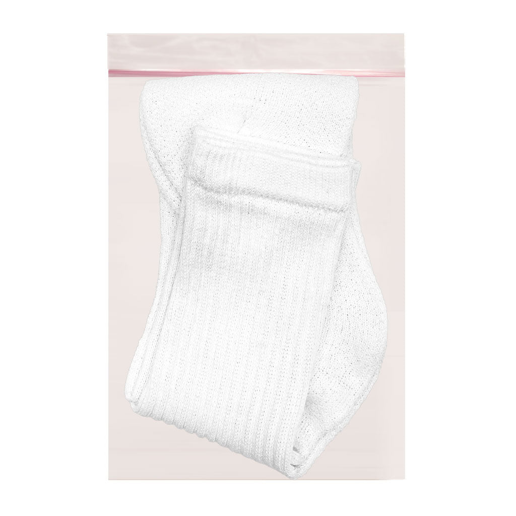 Women's Crew Sport Socks item #82461 - is 1 pair individually bagged and hangable. Item #82461-00 - is a bulk pack of 12 pairs. (not individually bagged or hangable.) wellness vending machine