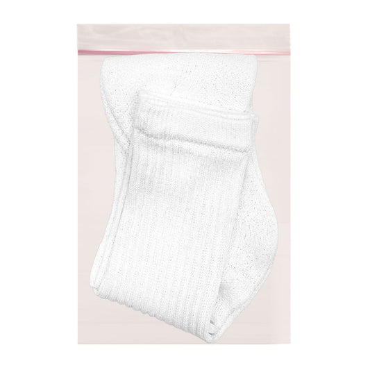 Women's Crew Sport Socks item #82461 - is 1 pair individually bagged and hangable. Item #82461-00 - is a bulk pack of 12 pairs. (not individually bagged or hangable.) wellness vending machine