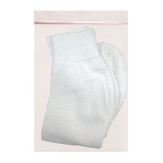 Women's Quarter Cotton Blend Sport Socks item #82463 - is 1 pair individually bagged and hangable. Item #82463-00 - is a bulk pack of 12 pairs (not individually bagged or hangable.) wellness vending machine