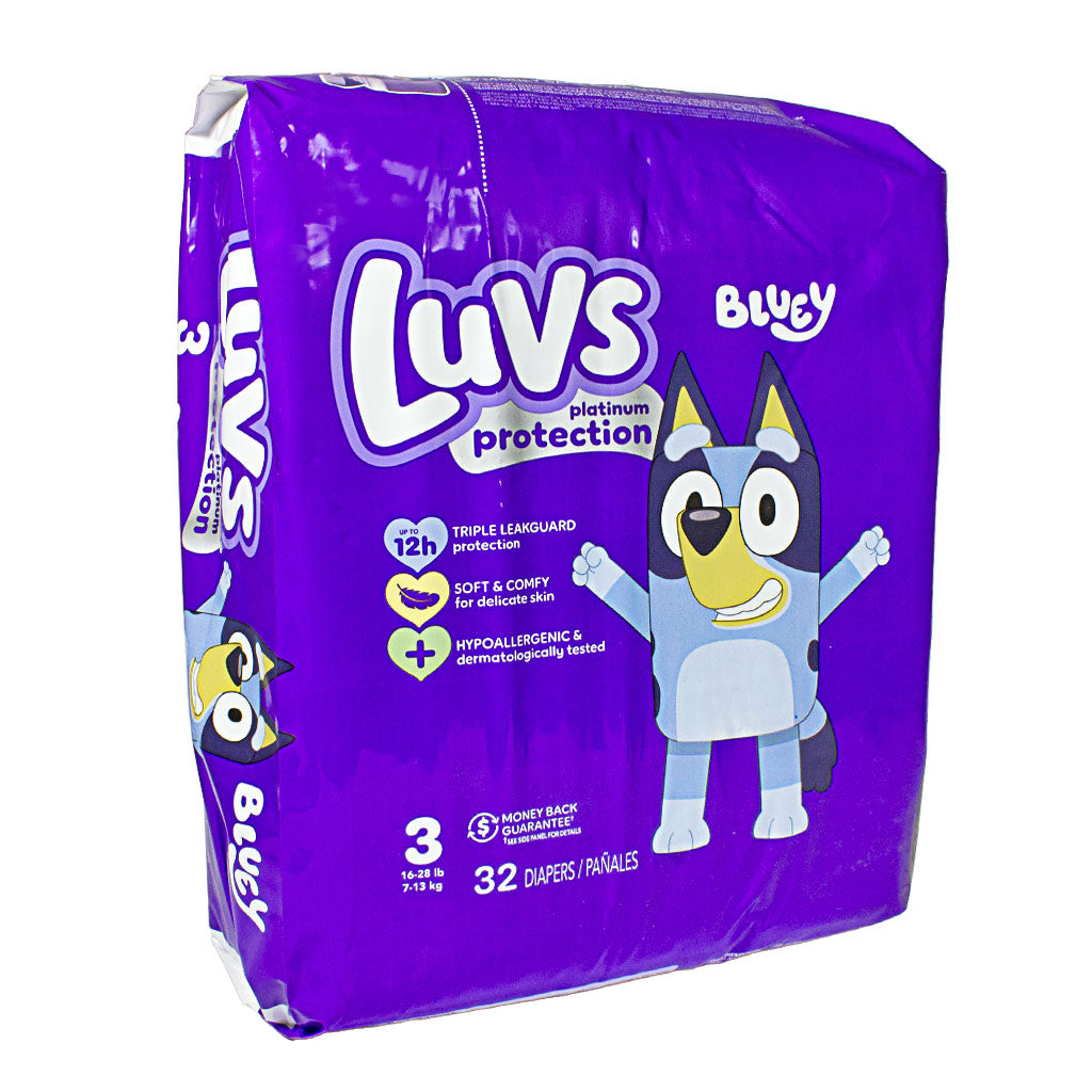 Luvs Platinum Diapers Size 3 - 32 ct. wellness vending machine