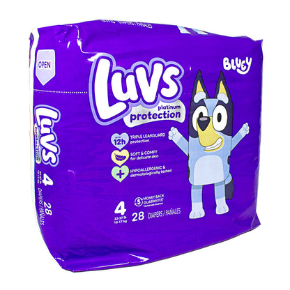 Luvs Platinum Diapers Size 4 - 28 ct. wellness vending machine