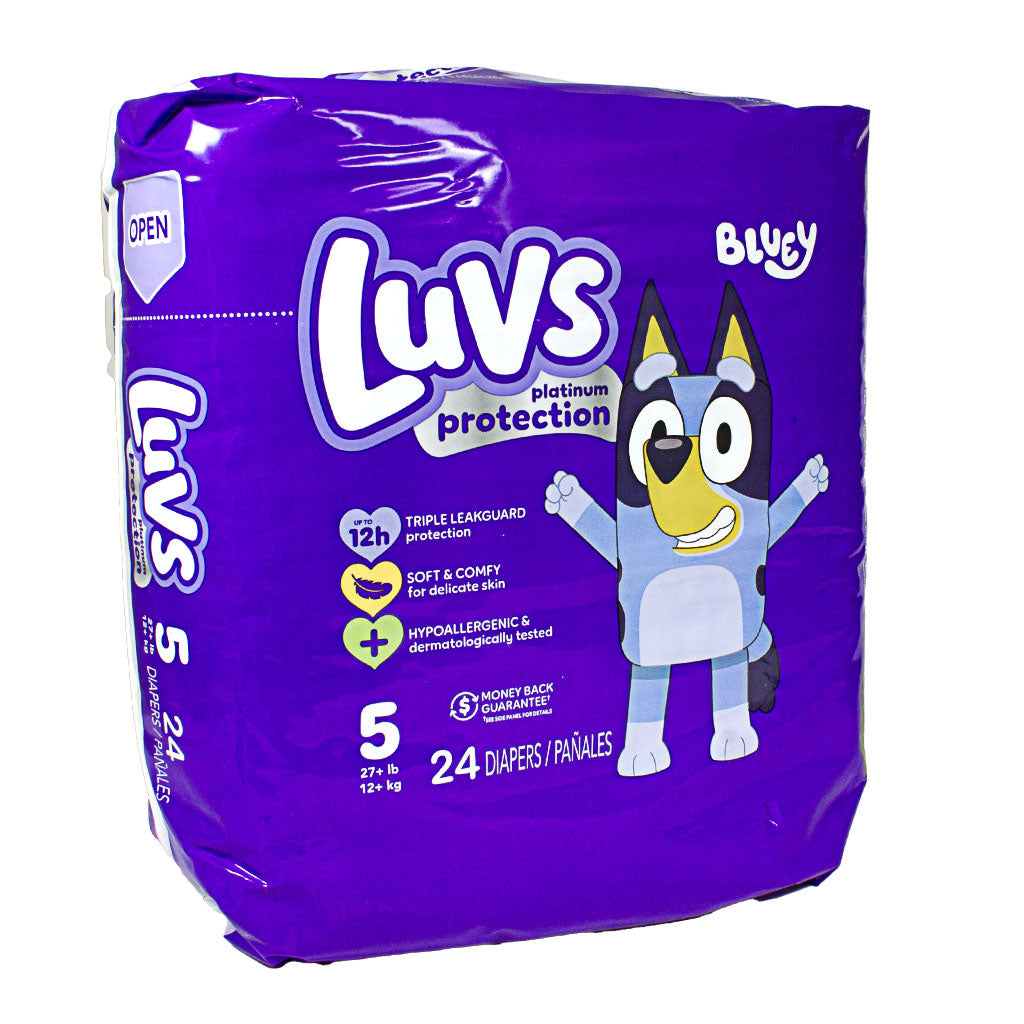Luvs Platinum Diapers Size 5 - 24 ct. wellness vending machine