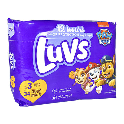 Luvs Diapers Size 3 - 34 ct. wellness vending machine
