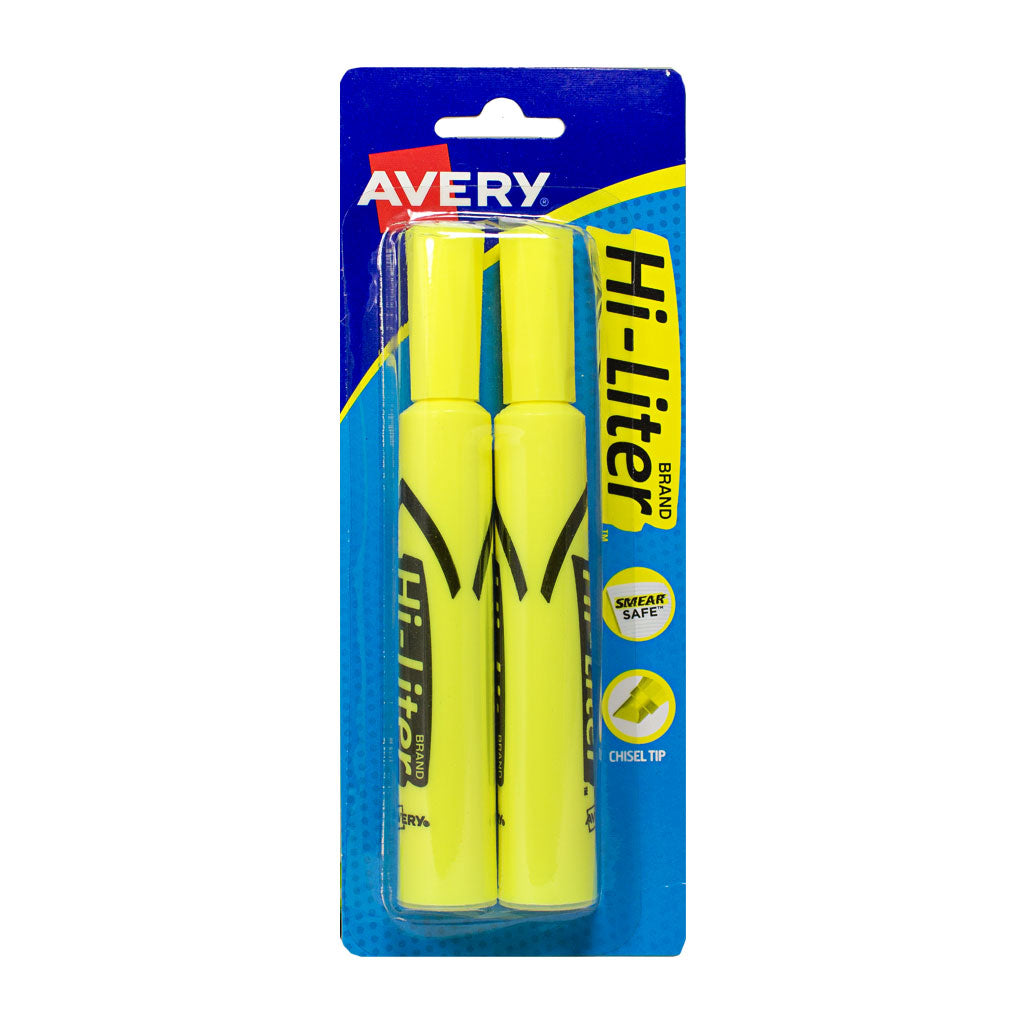 Avery Hi-Liter - Card of 2 wellness vending machine