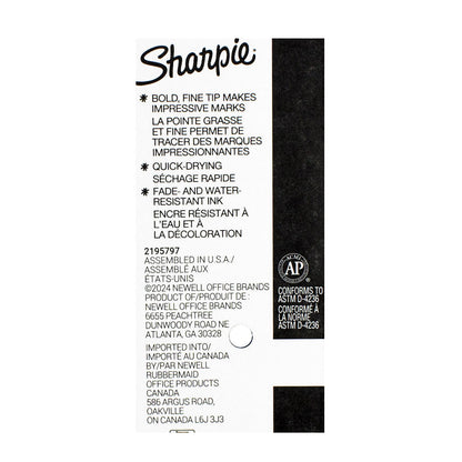 Sharpie Fine Black Marker - Card of 2 wellness vending machine university campuses