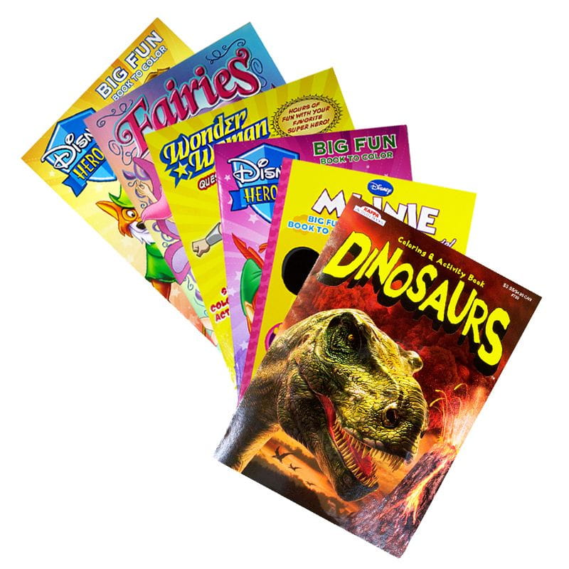 Coloring Books - Assorted Styles wellness vending machine university campuses