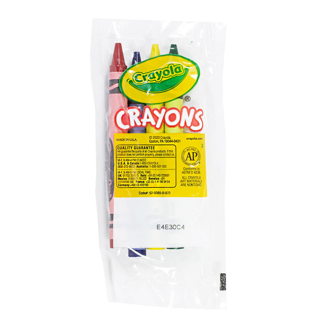 Crayola Cello Pack - 4ct. (NO UPC) wellness vending machine