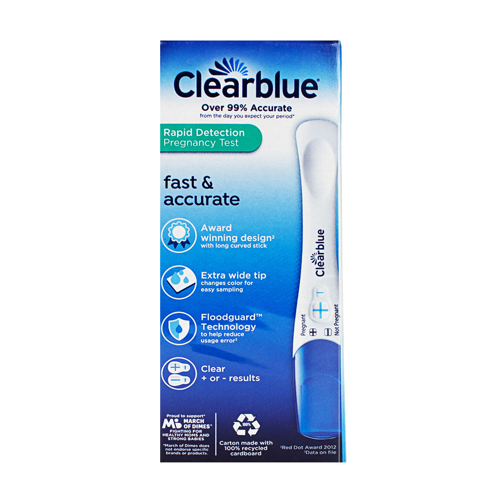 Clearblue Rapid detection Pregnancy Test wellness vending machine university campuses, workplaces