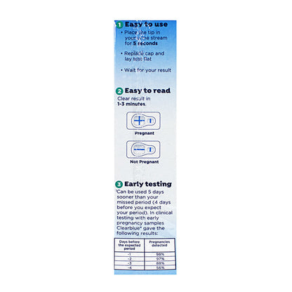 Clearblue Rapid detection Pregnancy Test wellness vending machine university campuses