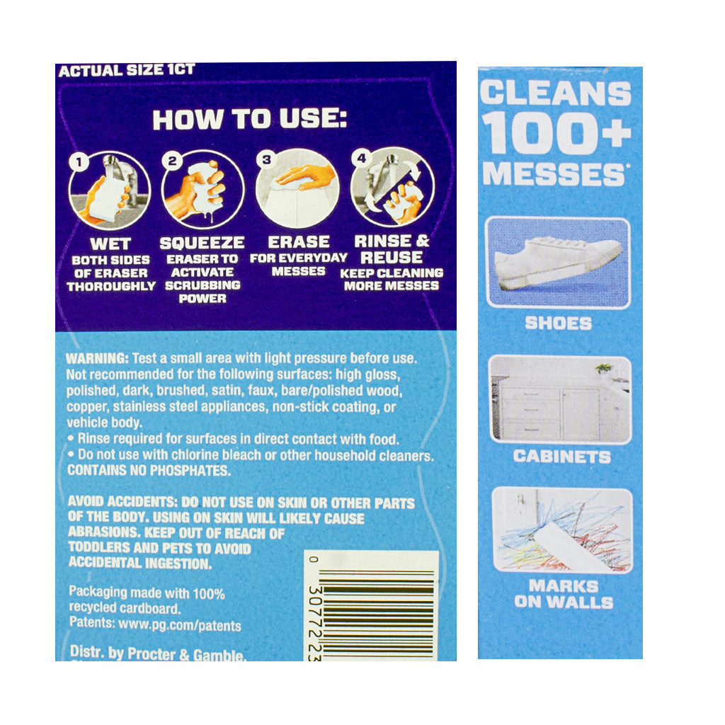 Mr. Clean Classic Magic Eraser - Box of 1 Pad wellness vending machine university campuses