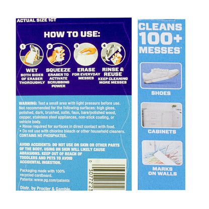 Mr. Clean Classic Magic Eraser - Box of 1 Pad wellness vending machine university campuses