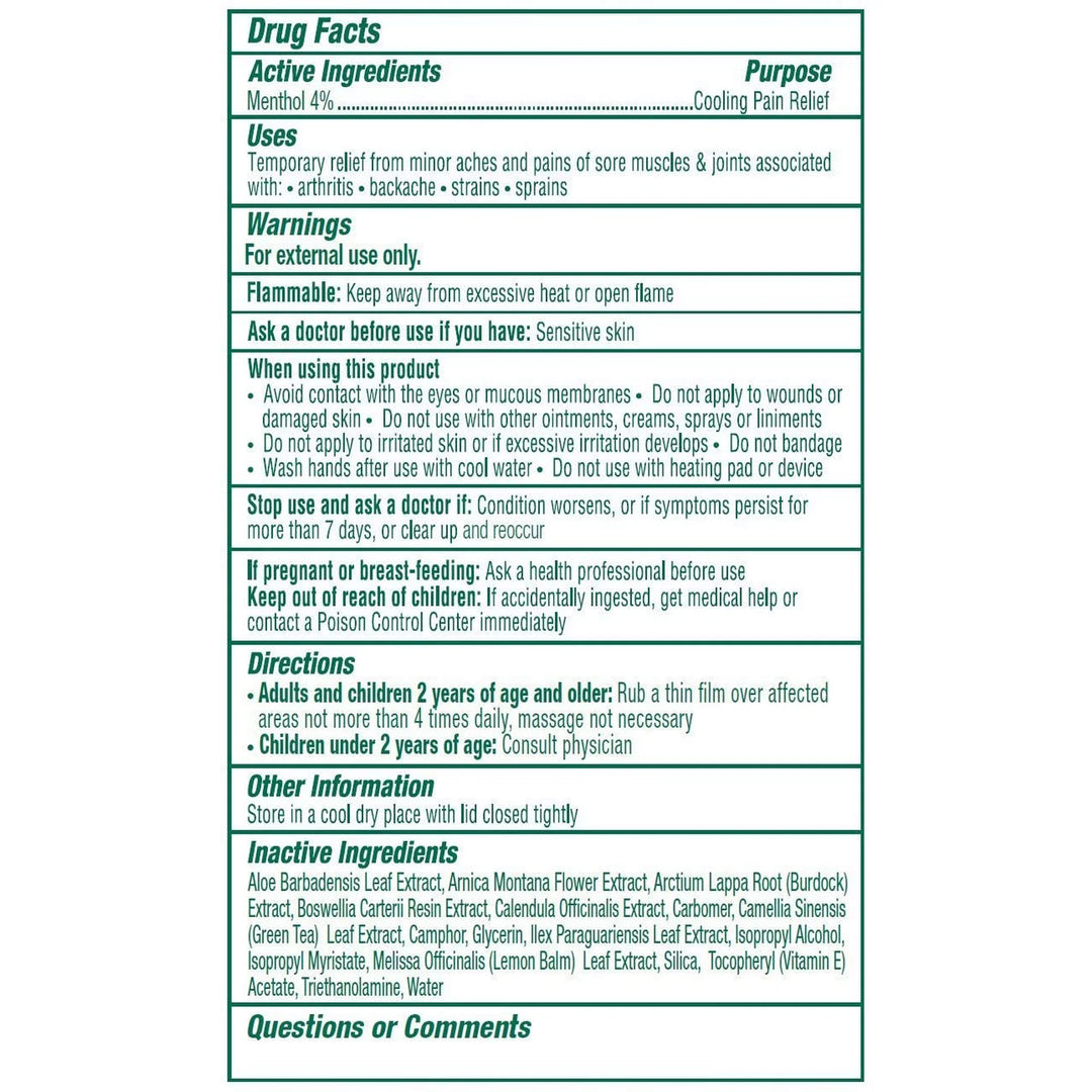 Biofreeze® On-The-Go Singles – 16 ct, 48 packets