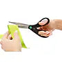 Westcott KleenEarth® Straight Scissors, 8", Black, 2/pk