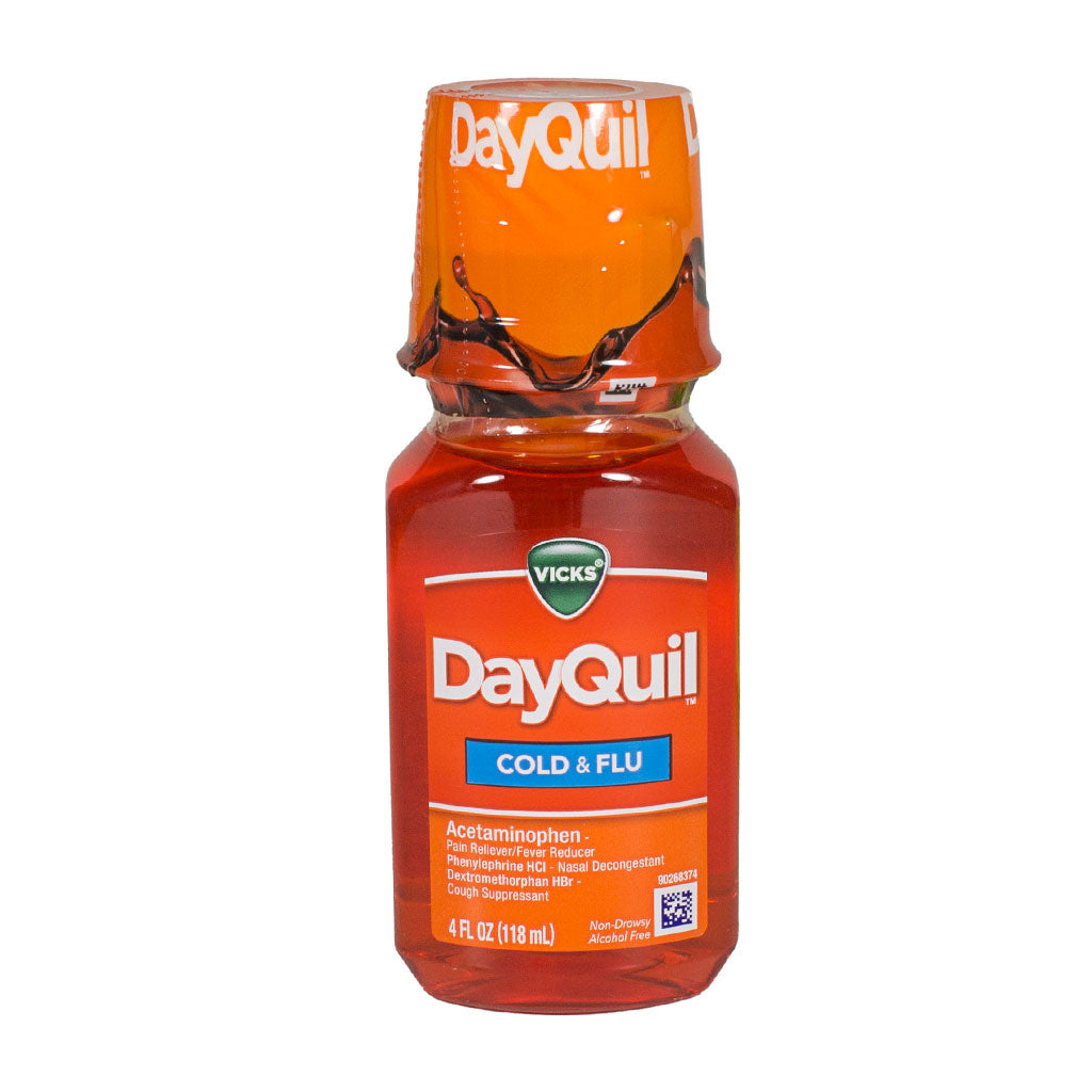 Dayquil Cold & Flu- 4 oz. wellness vending machine