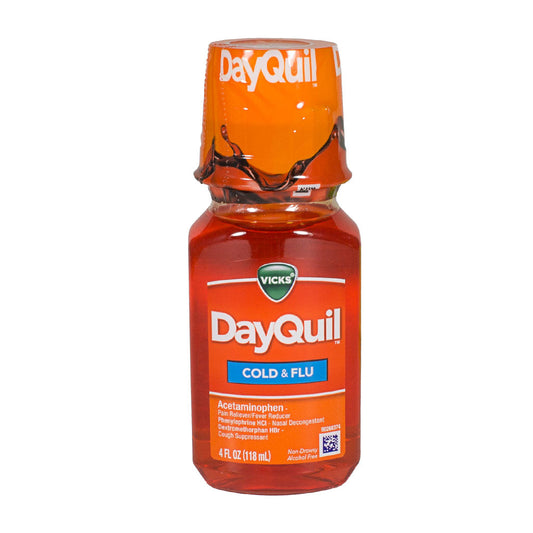 Dayquil Cold & Flu- 4 oz. wellness vending machine