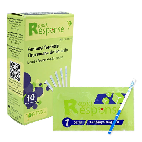 RAPID RESPONSE™ Fentanyl Test Strips Only (Pack of 10)
