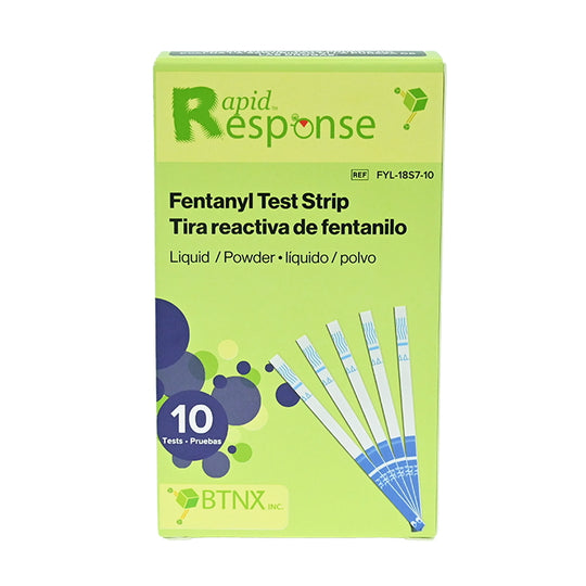 RAPID RESPONSE™ Fentanyl Test Strips Only (Pack of 10)