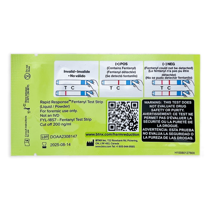 RAPID RESPONSE™ Fentanyl Test Strips Only (Pack of 10)