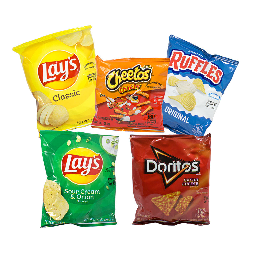 Frito -Lay Flavor Mix Chips & Snacks Variety Pack wellness vending machine