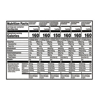 Frito -Lay Flavor Mix Chips & Snacks Variety Pack wellness vending machine university campuses