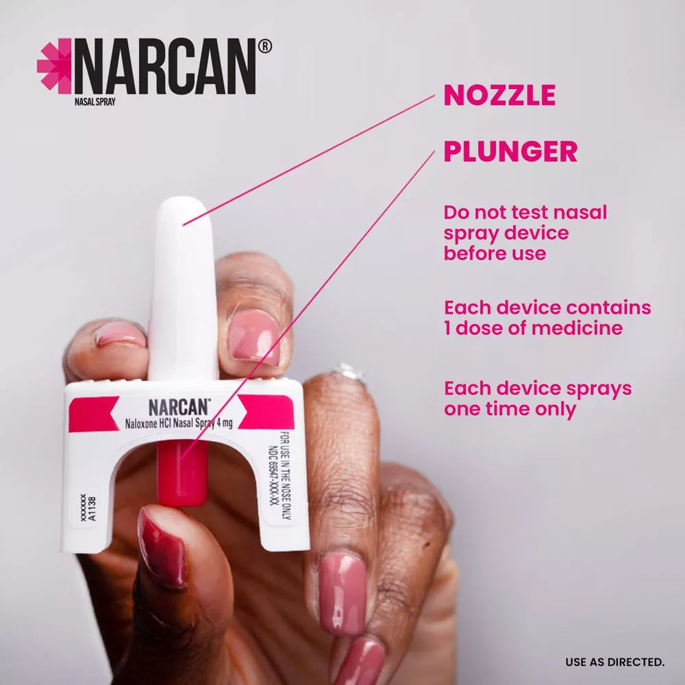 Emergent BioSolutions Opioid Overdose Kit NARCAN® Nasal Spray, 4mg (2 per box, 3 boxes per case)