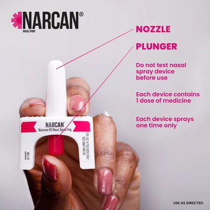 Emergent BioSolutions Opioid Overdose Kit NARCAN® Nasal Spray, 4mg (2 per box, 3 boxes per case)