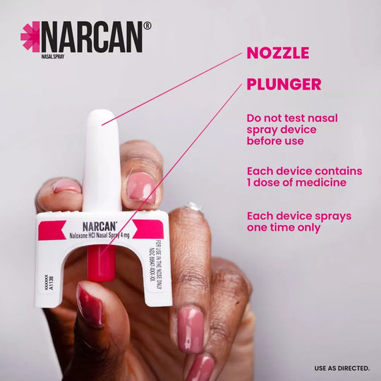 Emergent BioSolutions Opioid Overdose Kit NARCAN® Nasal Spray, 4mg (2 per box, 3 boxes per case)