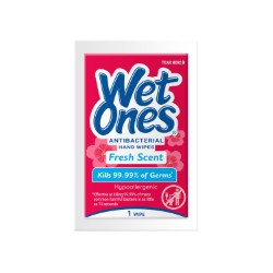 Wet Ones Antibacterial Single Wipes - Pack of 1 wellness vending machine