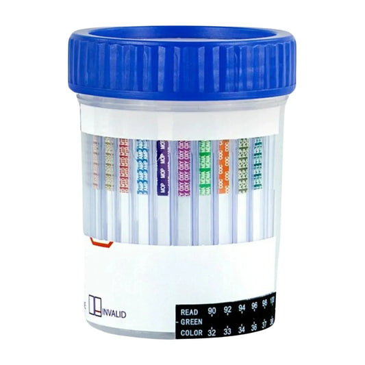 Healgen 7 Panel Clicker: AMP1000, BAR300, BZO300, COC300, MOP300, MTD300, OXY100 (FDA 510(k), CLIA Waived) 25 Tests