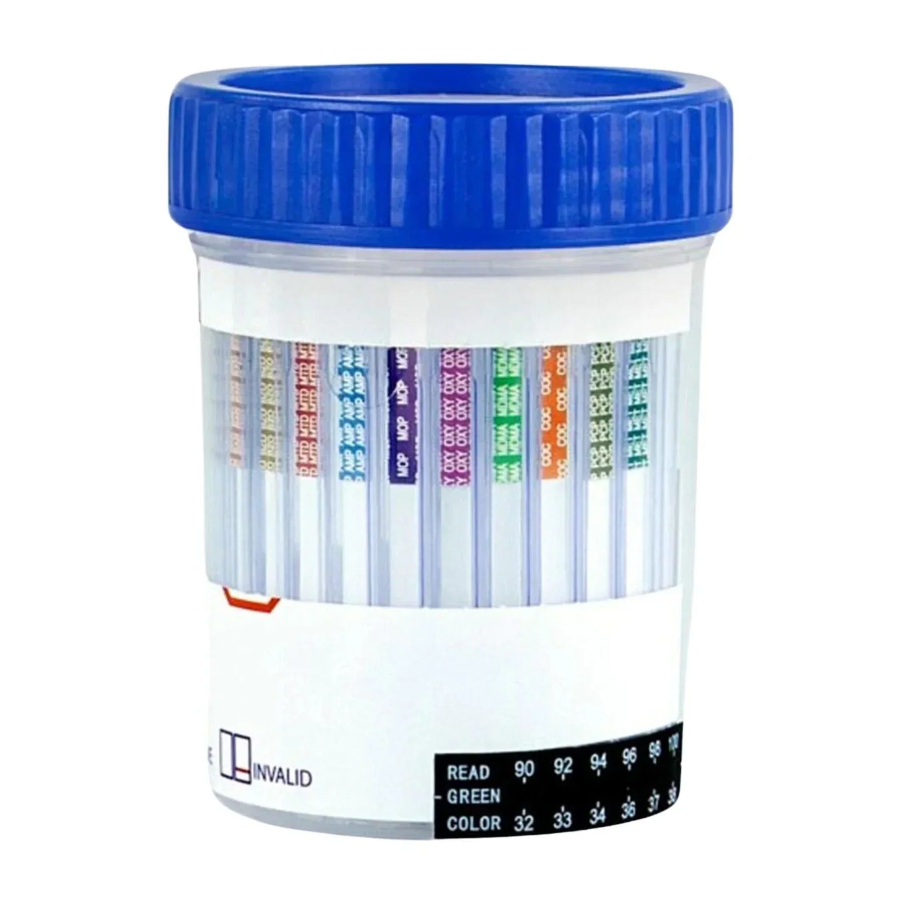 Healgen 16 Panel Clicker: AMP1000, BAR300, BUP10, BZO300, COC300, ETG500, FEN10, K2(50), MDMA500, MET1000 115