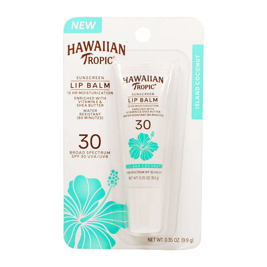Hawaiian Tropic SPF30 Island Coconut Lip Balm -0.35 oz. wellness vending machine