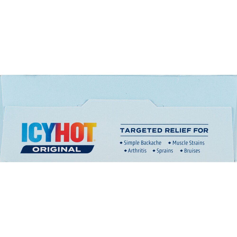 Icy Hot pain relief patches 20 count box for muscle and joint pain relief for vending machines in workplaces and campuses