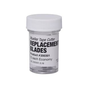 Mueller Tape Cutter Replacement Blades – Economy Pack (10 Blades)