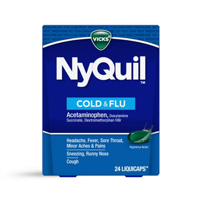VICKS® NyQuil Multi-Symptom Respiratory – 24 per pack